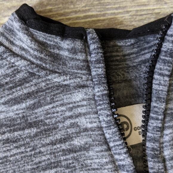 Copper Denim space Dyed Pop Over Sweatshirt - Picture 3 of 3